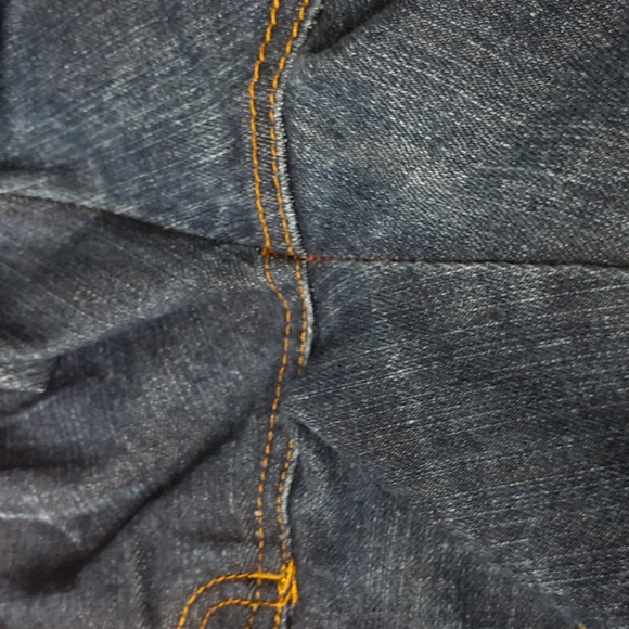 Fyi Kai Lu Jean's Size 27 Zippered Legs Blue Jeans - Picture 12 of 16